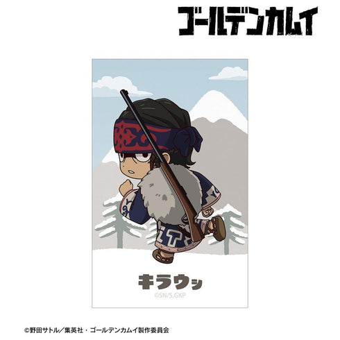 『ゴールデンカムイ』キラウㇱ ちびキャラ 戦う背中ver. イラストカード
