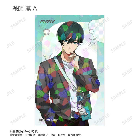 『ブルーロック』描き下ろし モノトーンストリートファッションver. トレーディングホログラムイラストカード(単位/BOX)