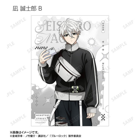 『ブルーロック』描き下ろし モノトーンストリートファッションver. トレーディングブロマイド(単位/BOX)
