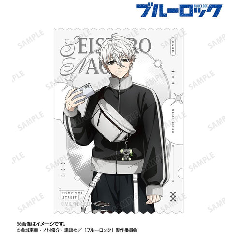 『ブルーロック』描き下ろし 凪 誠士郎 モノトーンストリートファッションver. ダイカットステッカー