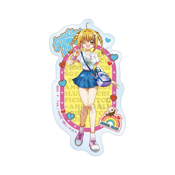 『ぴちぴちピッチ』ANGEL BLUEコラボ 描き下ろし 七海 るちあ クリアダイカットステッカー ver.A