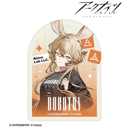 『アークナイツ』ドロシー ショッピングver. ミニダイカットステッカー