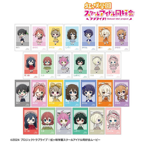 "Love Live! Nijigasaki High School School Idol Club" Trading Card Game: Chibi Characters - Music Note Lolita Ver. Ani-Frame (Unit/Box)