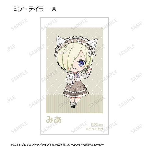 "Love Live! Nijigasaki High School School Idol Club" Trading Card Game: Chibi Characters - Music Note Lolita Ver. Ani-Frame (Unit/Box)
