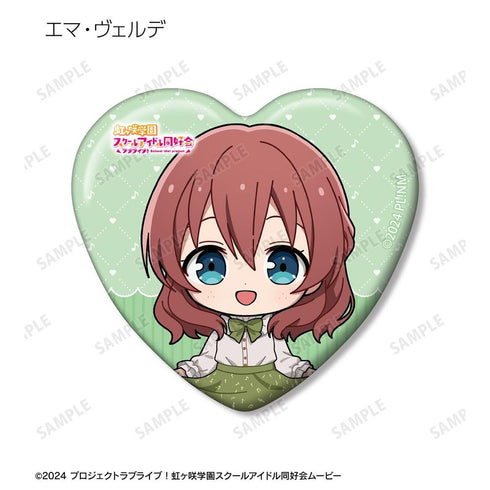 『ラブライブ!虹ヶ咲学園スクールアイドル同好会』トレーディング ちびキャラ 音符ロリータver. ハート型缶バッジ(単位/BOX)