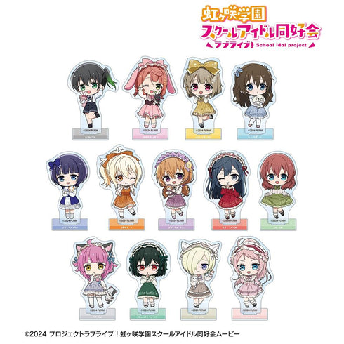 "Love Live! Nijigasaki High School School Idol Club" Trading Chibi Character "Music Note Lolita" Ver. Acrylic Stand (Sold by the box)