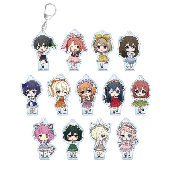 "Love Live! Nijigasaki High School School Idol Club" Trading Chibi Character "Music Note Lolita" Ver. Acrylic Keychain (Sold by the box)