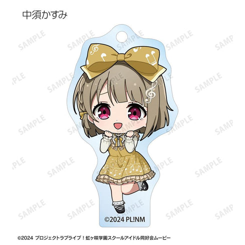 "Love Live! Nijigasaki High School School Idol Club" Trading Chibi Character "Music Note Lolita" Ver. Acrylic Keychain (Sold by the box)