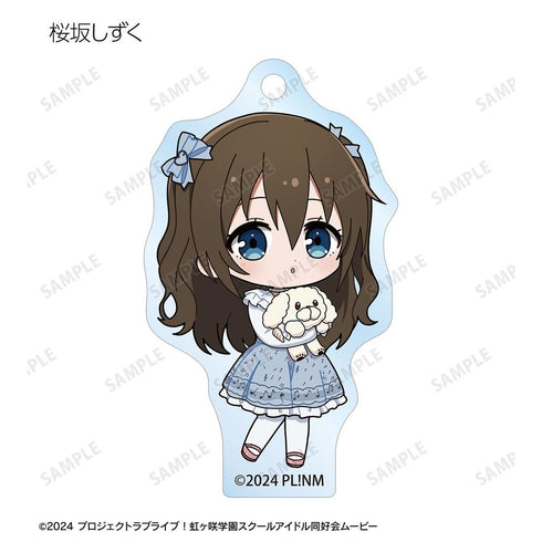 "Love Live! Nijigasaki High School School Idol Club" Trading Chibi Character "Music Note Lolita" Ver. Acrylic Keychain (Sold by the box)