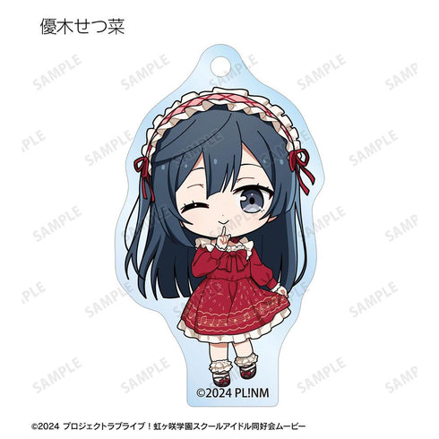 "Love Live! Nijigasaki High School School Idol Club" Trading Chibi Character "Music Note Lolita" Ver. Acrylic Keychain (Sold by the box)