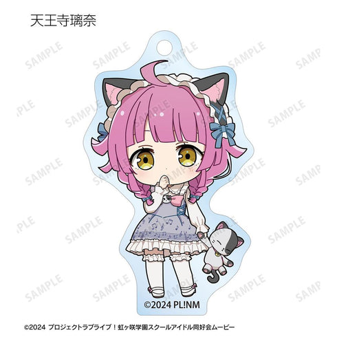 "Love Live! Nijigasaki High School School Idol Club" Trading Chibi Character "Music Note Lolita" Ver. Acrylic Keychain (Sold by the box)