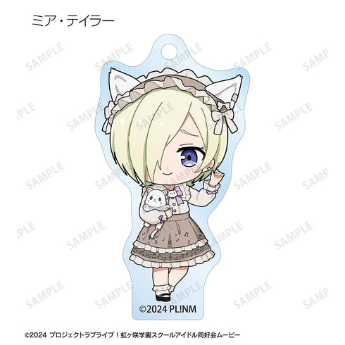 "Love Live! Nijigasaki High School School Idol Club" Trading Chibi Character "Music Note Lolita" Ver. Acrylic Keychain (Sold by the box)