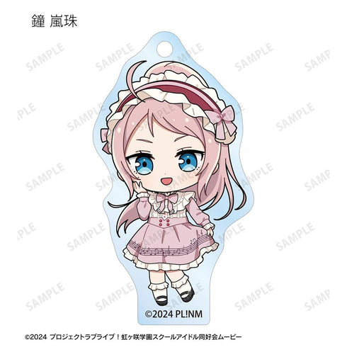 "Love Live! Nijigasaki High School School Idol Club" Trading Chibi Character "Music Note Lolita" Ver. Acrylic Keychain (Sold by the box)