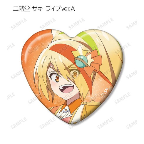 『ゾンビランドサガ ゆめぎんがパラダイス』トレーディング ライブver. ハート型缶バッジ(単位/BOX)