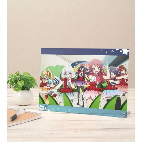 『ゾンビランドサガ ゆめぎんがパラダイス』フランシュシュ 場面写A4アクリルパネル ver.A