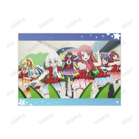 『ゾンビランドサガ ゆめぎんがパラダイス』フランシュシュ 場面写A4アクリルパネル ver.A
