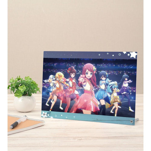 『ゾンビランドサガ ゆめぎんがパラダイス』フランシュシュ 場面写A4アクリルパネル ver.B