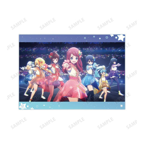 『ゾンビランドサガ ゆめぎんがパラダイス』フランシュシュ 場面写A4アクリルパネル ver.B
