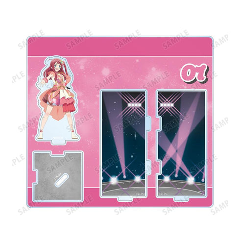 『ゾンビランドサガ ゆめぎんがパラダイス』源 さくら ライブver. キューブ型ジオラマ風アクリルスタンド