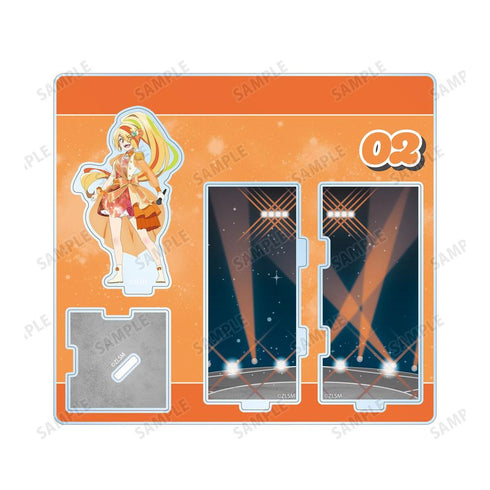 『ゾンビランドサガ ゆめぎんがパラダイス』二階堂 サキ ライブver. キューブ型ジオラマ風アクリルスタンド