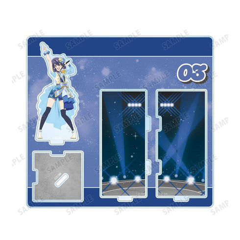 『ゾンビランドサガ ゆめぎんがパラダイス』水野 愛 ライブver. キューブ型ジオラマ風アクリルスタンド