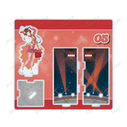 『ゾンビランドサガ ゆめぎんがパラダイス』ゆうぎり ライブver. キューブ型ジオラマ風アクリルスタンド