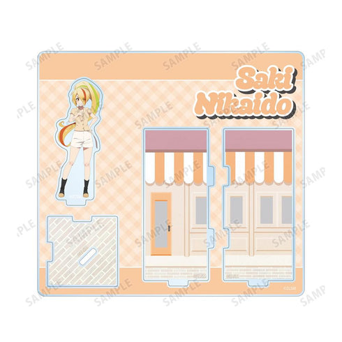 『ゾンビランドサガ ゆめぎんがパラダイス』二階堂 サキ 私服ver. キューブ型ジオラマ風アクリルスタンド