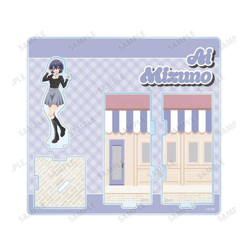『ゾンビランドサガ ゆめぎんがパラダイス』水野 愛 私服ver. キューブ型ジオラマ風アクリルスタンド