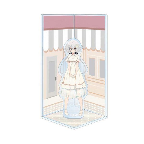 『ゾンビランドサガ ゆめぎんがパラダイス』紺野 純子 私服ver. キューブ型ジオラマ風アクリルスタンド