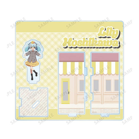 『ゾンビランドサガ ゆめぎんがパラダイス』星川 リリィ 私服ver. キューブ型ジオラマ風アクリルスタンド