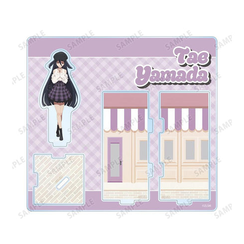 『ゾンビランドサガ ゆめぎんがパラダイス』山田 たえ 私服ver. キューブ型ジオラマ風アクリルスタンド