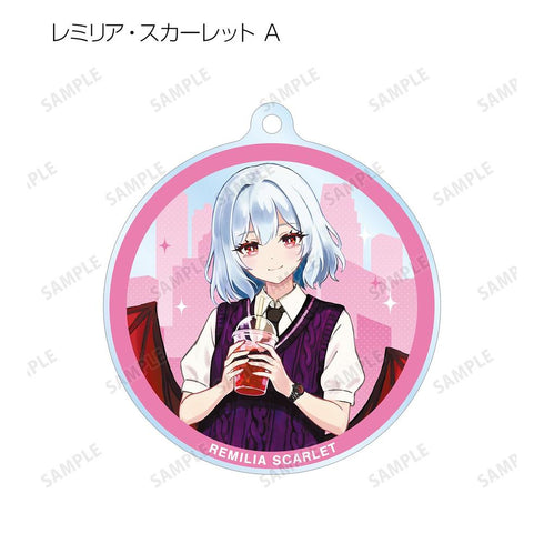 《東方Project》松本能人插畫 現代風時尚版 vol.2 收藏級壓克力鑰匙圈(單位/盒)