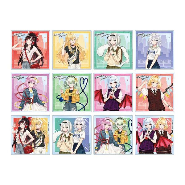 "Touhou Project" Matsunaga Hitoshi Illustrations: Modern Fashion Ver. Vol. 2 Trading Acrylic Cards (Unit/Box)
