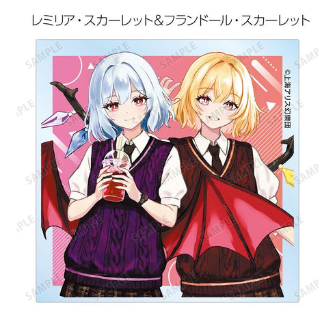 《東方Project》松本能人插畫 現代風時尚版 vol.2 收藏用壓克力卡 (單位/盒)