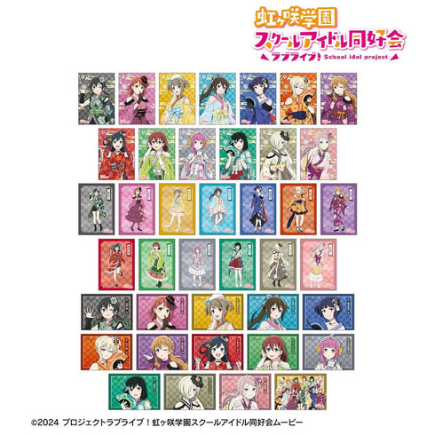 『ラブライブ!虹ヶ咲学園スクールアイドル同好会』描き下ろし 着物ドレスver. トレーディングブロマイド(単位/BOX)