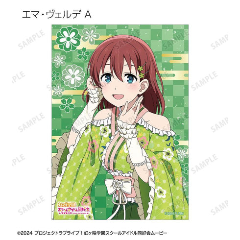 『ラブライブ!虹ヶ咲学園スクールアイドル同好会』描き下ろし 着物ドレスver. トレーディングブロマイド(単位/BOX)