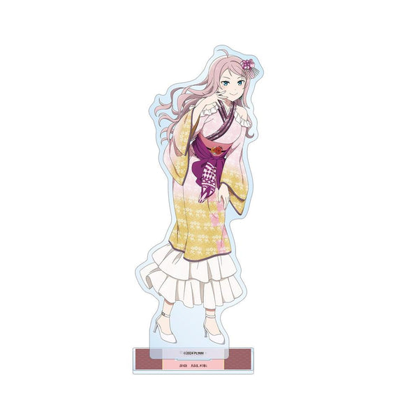 『ラブライブ!虹ヶ咲学園スクールアイドル同好会』描き下ろし 鐘 嵐珠 着物ドレスver. BIGアクリルスタンド