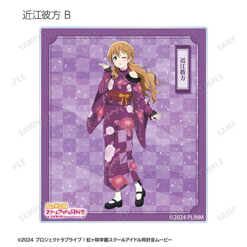 『ラブライブ!虹ヶ咲学園スクールアイドル同好会』描き下ろし 着物ドレスver. トレーディングアクリルカード(単位/BOX)