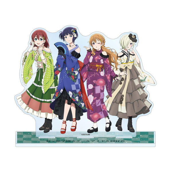 『ラブライブ!虹ヶ咲学園スクールアイドル同好会』描き下ろし 3年生集合 着物ドレスver. ジオラマアクリルスタンド