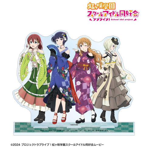 『ラブライブ!虹ヶ咲学園スクールアイドル同好会』描き下ろし 3年生集合 着物ドレスver. ジオラマアクリルスタンド