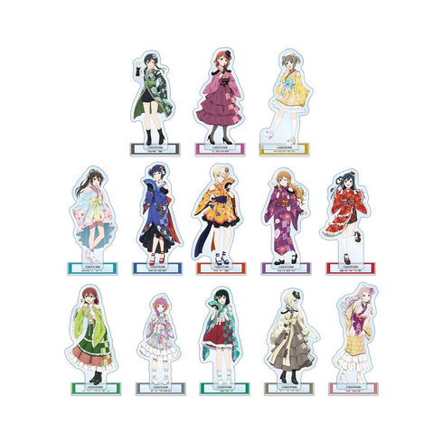 『ラブライブ!虹ヶ咲学園スクールアイドル同好会』描き下ろし 着物ドレスver. トレーディングアクリルスタンド(単位/BOX)