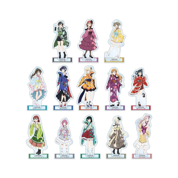 『ラブライブ!虹ヶ咲学園スクールアイドル同好会』描き下ろし 着物ドレスver. トレーディングアクリルスタンド(単位/BOX)