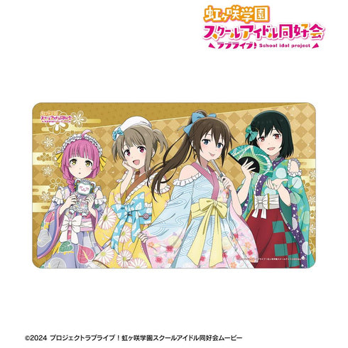 『ラブライブ!虹ヶ咲学園スクールアイドル同好会』描き下ろし 1年生 着物ドレスver. マルチデスクマット