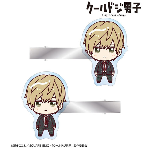 『クールドジ男子』二見 瞬 ちょこんと! アクリルヘアクリップ2個セット
