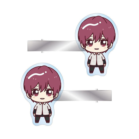 『クールドジ男子』四季 蒼真 ちょこんと! アクリルヘアクリップ2個セット