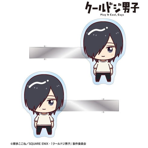 『クールドジ男子』五十嵐 元晴 ちょこんと! アクリルヘアクリップ2個セット