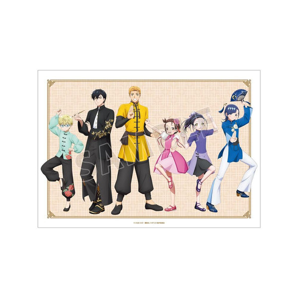 『メダリスト』描き下ろし 集合 チャイナ服ver. A3マット加工ポスター