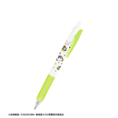 『新劇場版☆ケロロ軍曹 復活して速攻地球滅亡の危機であります!』モチーフ柄 サラサクリップ ボールペン