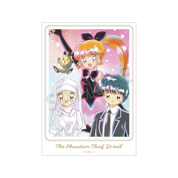 『怪盗セイント・テール』集合 Ani-Art aqua label A3マット加工ポスター