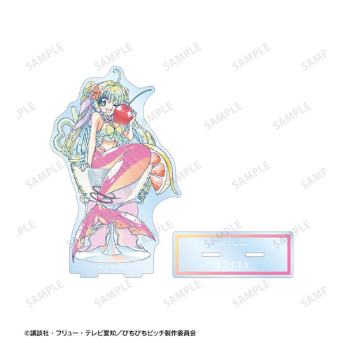 『ぴちぴちピッチ』描き下ろし るちあ カクテルグラスver. Ani-Art clear label BIGアクリルスタンド